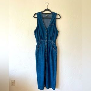 Vintage All Week Long denim dress, Size 4